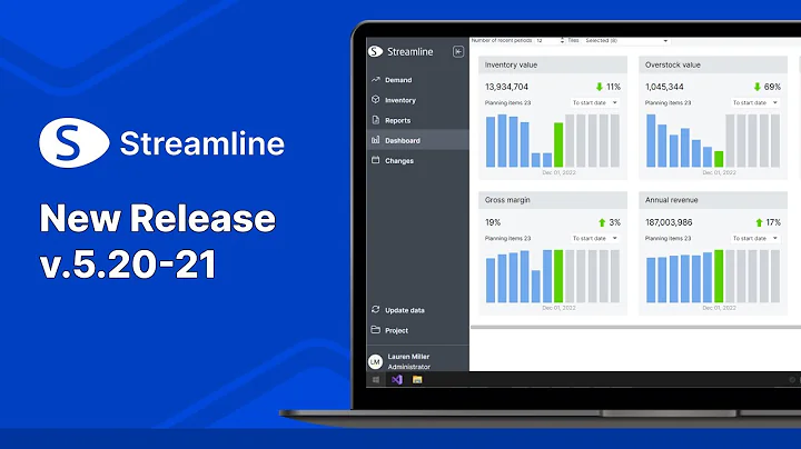 What's new? Streamline v.5.20-21