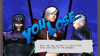ULTIMATE MARVEL VS. CAPCOM 3_2025 Dante Stylish Comeback motivated!!.