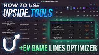 How to Use the Upside Tools Sportsbook Game Lines Optimizer | Crush The Sportsbooks screenshot 1