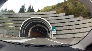 Mont Blanc Tunnel / Traforo del Monte Bianco / Traforo T1 (2nd highest motorway in Europe) – IT 2 FR