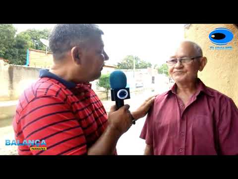 Águia  entrevista os moradores da Rua Frei Inocêncio, Bairro Piauí