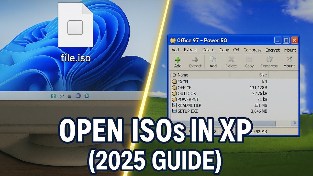 How to Open ISO Files in Windows XP in 2026 - YouTube