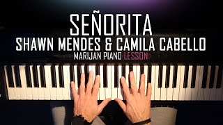 How To Play: Shawn Mendes & Camila Cabello - Señorita | Piano Tutorial Lesson + Sheets screenshot 4