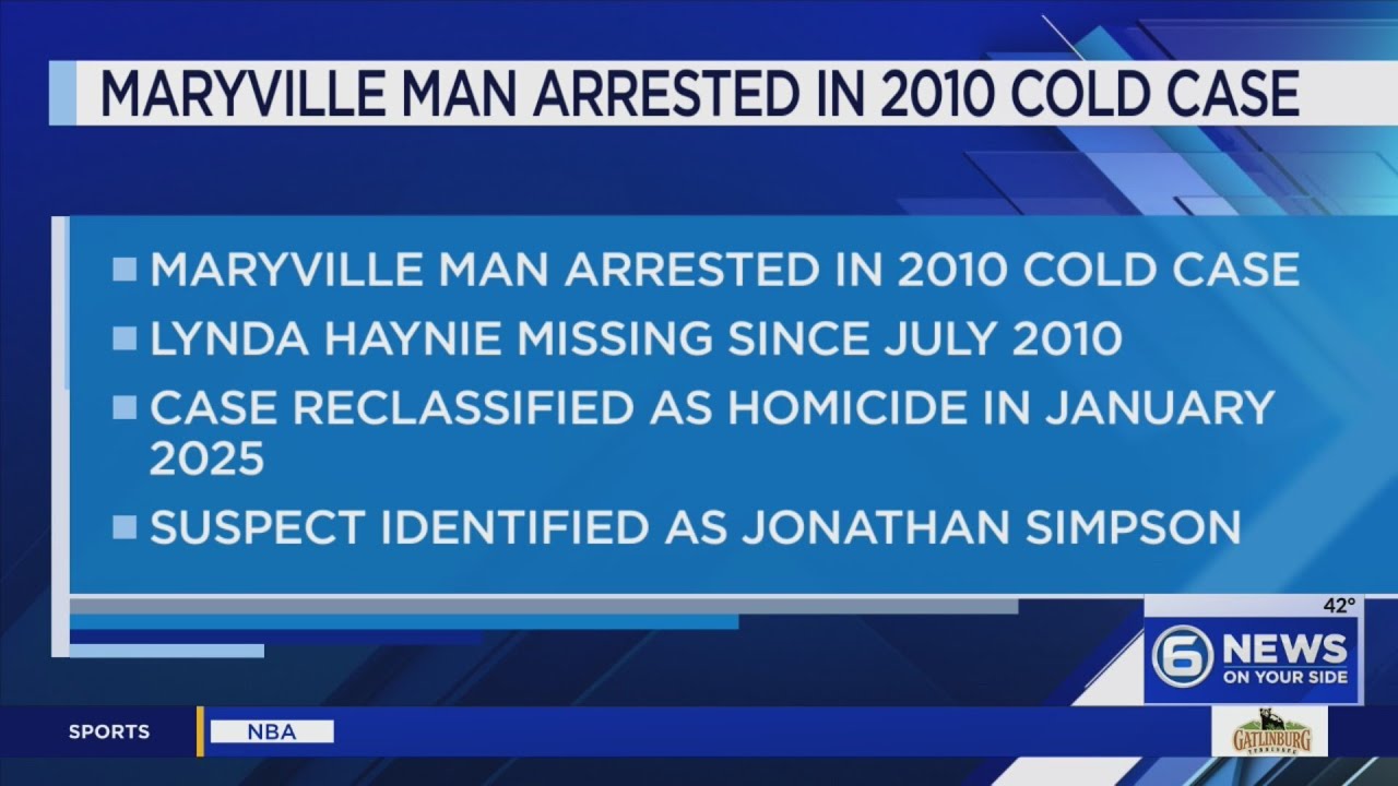 Maryville man charged in 2010 missing person case in California