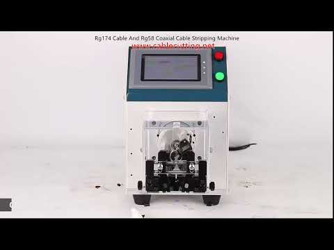 RG-174 and RG-58 Coaxial Cable Stripping Machine
