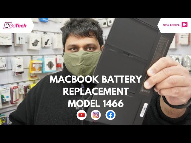 TUTO BestinMac Batterie  Comment remplacer la Batterie A1496 du Macbook Air  13″ A1466 (2013/2017)? 