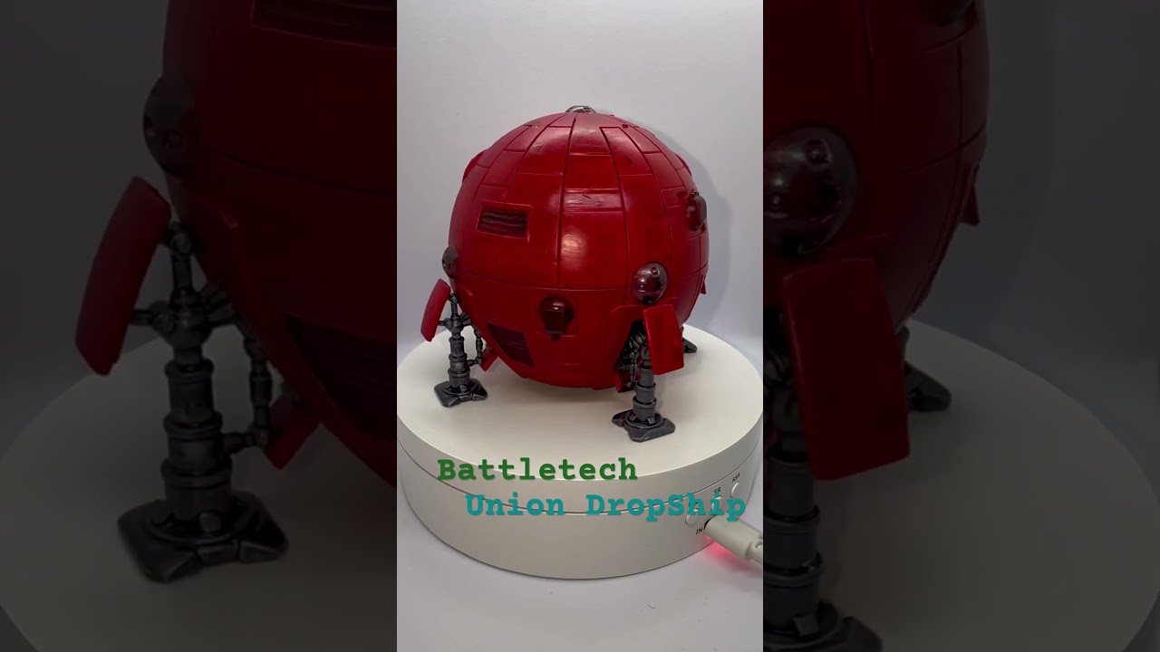 Epic Painted Union Class Dropship Showcase - Battletech