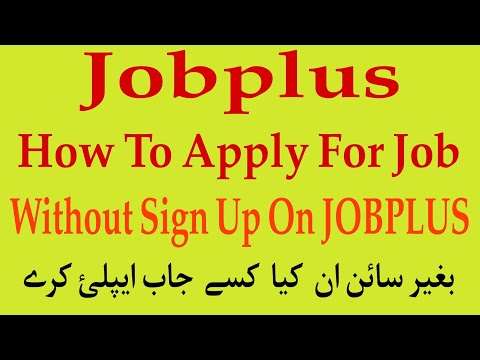 How To Apply On Jobplus Without open Account #Malta #Europe #technical hamid