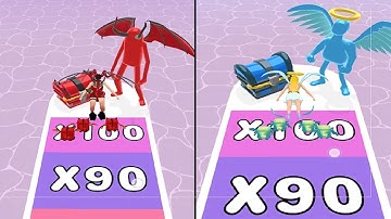 Destiny Run Gameplay - All Levels Android iOS 6-10 Oddly Satisfying