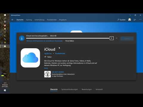 iCloud unter Windows ausprobiert