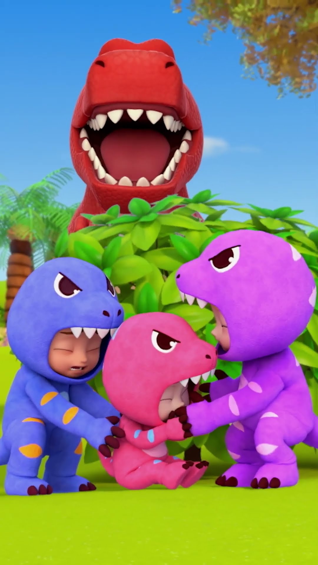? Who's the Best Hunter? Tyrannosaurus Rex #bebefinn #shorts #kidssong