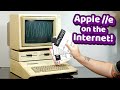 Browsing the Web on a Vintage Apple //e with Contiki!