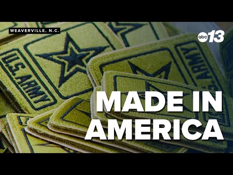 North Carolina manufacturer makes patches of American pride