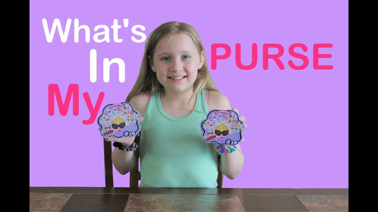 What's In My Purse Surprise YouTube