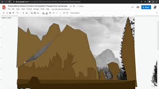 Google Drawing - Monochromatic Value Landscape