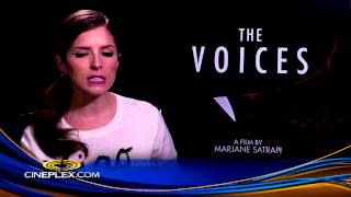 Details Ryan Reynolds, Anna Kendrick on The Voices - Cineplex Interview Guide