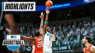 Illinois At Michigan State Spartans Aim To Upset Illini Feb. 23, 2021 Highlights