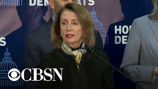 Pelosi on why she's "optimistic and hopeful" about bipartisan progress
