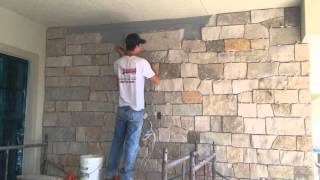 How To Install Natural Thinstone , Halquist Stone