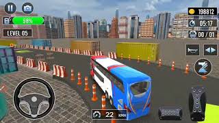 City coach 🚐🚞🚌🚐🚃bus simulator 3d game in android #gamer# car#victoriya level : 5 parking challenge screenshot 5