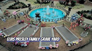 Elvis Presley and Family Graves at Graceland