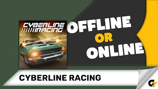 Is Cyberline Racing an offline or online game? screenshot 1