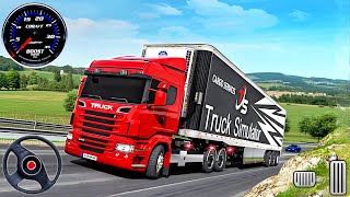 Real Truck Driving Simulator 2024 - Long Trailer Cargo Transport Truck Driver - Android GamePlay screenshot 3