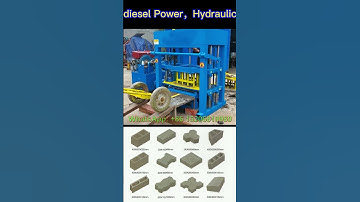 Osino diesel power hydraulic cement concrete paving block making machine for interlocking pavers