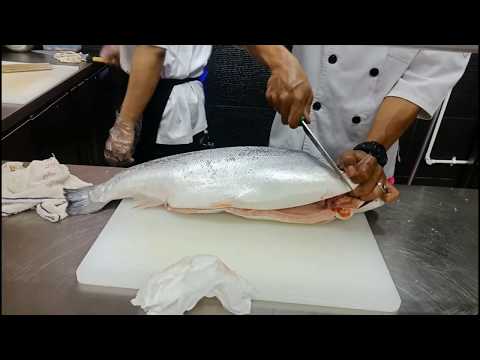 Video: Cara Memotong Salmon Sendiri