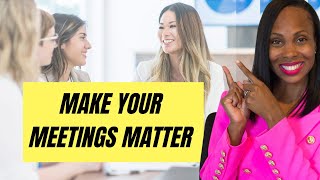 How to Turn Meeting Details into Actions & Results (Productive Team Meetings)