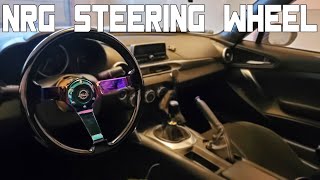 Fiat 124Spider - Swapping steering wheels!