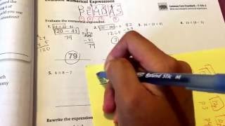 1-11: Evaluate Numerical Expressions