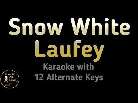 Video thumbnail for Laufey - Snow White Karaoke Instrumental Lower Higher Male &