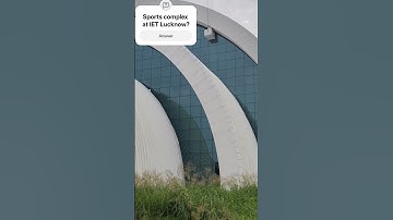 Iet Lucknow Sport Complex!#iet #nit