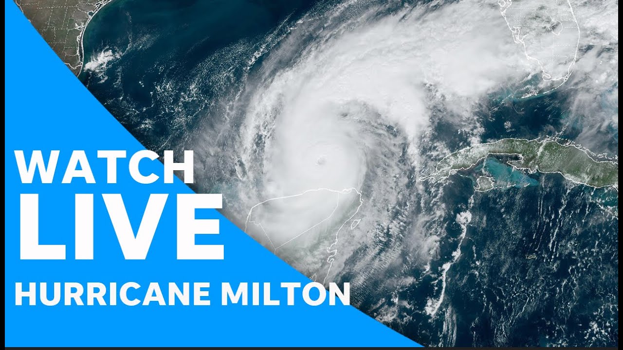 Live hurricane coverage: Milton makes landfall in Siesta Key beach near ...