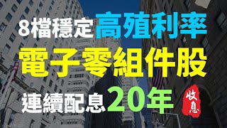 8檔高殖利率電子零組件股，自組高股息ETF除了看配息之外，還有什麼要注意的地方 | Haoway 穩定收息策略