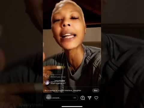 MONIECE SLAUGHTER SAYS DR DRE IS A WOMAN  BEATER AND BREAKS DOWN (2/16/21)