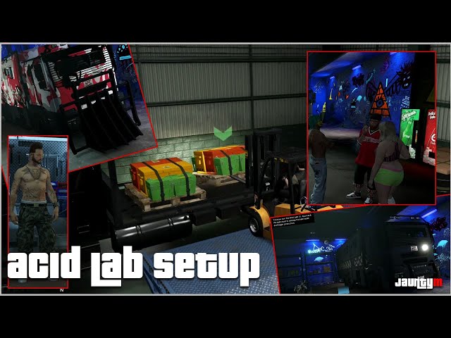 Setup: Acid Lab Equipment (Drug Wars DLC) - GTA Online