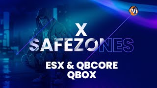 X SafeZones - Player Protection & Safe Area System Script FiveM [ESX, QBCORE, QBOX]