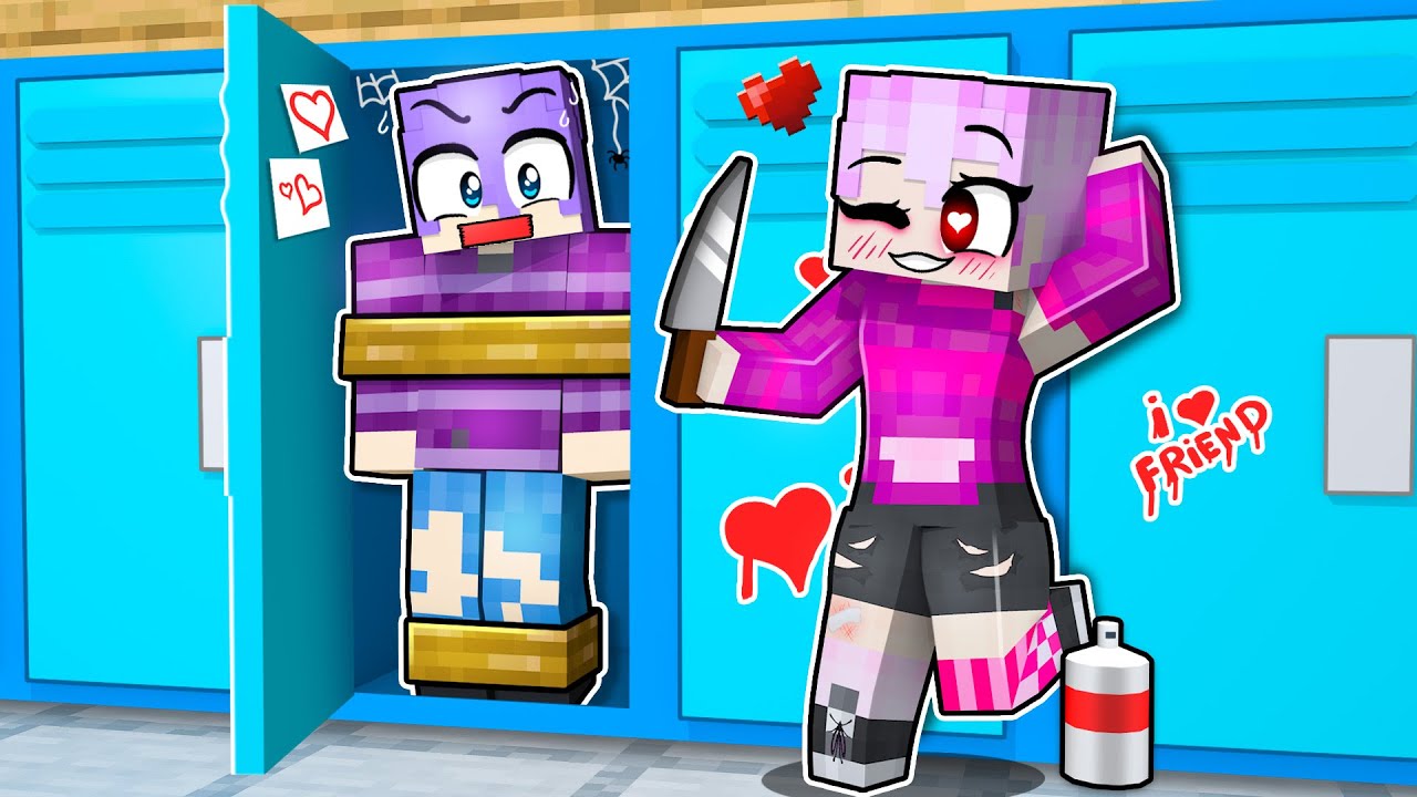 Surviving High School with my YANDERE in Minecraft! YouTube