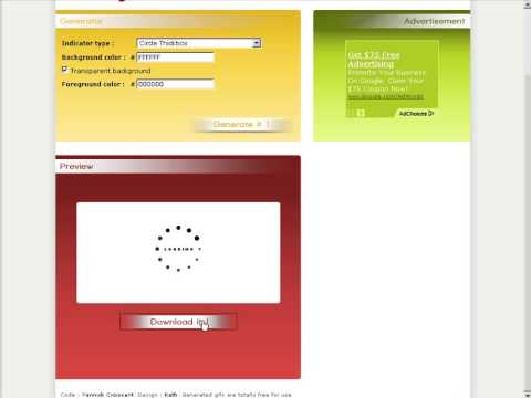 How To Display an Animated Image While Your Site is Loading