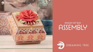 SVG File - Jewelry Box - Assembly Tutorial (For Cricut, Silhouette, and ScanNCut)