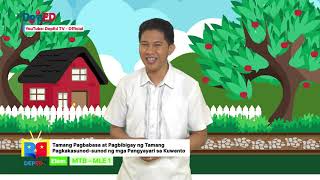 Grade 1 MTB MLE  Ep15: Tamang Pagbabasa at Pagbibigay ng Tamang Pagkakasunod-sunod ...