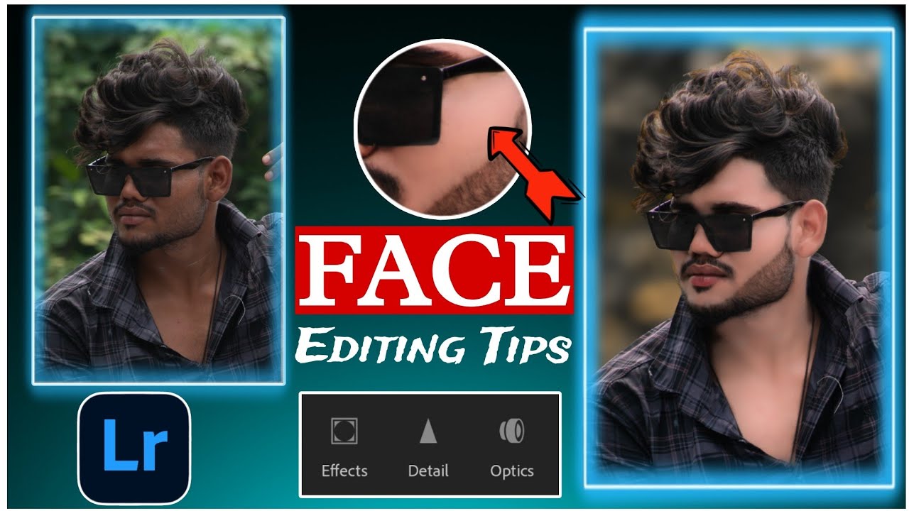 Lightroom Face Smooth Editing | Lightroom Se Face Gora Kaise Karen | Lightroom Skin Retouching