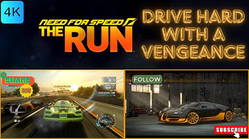 4K || NFS : The Run | Challenge Series | East Coast Express- Drive Hard With a Vengeance | BY TOMG4K