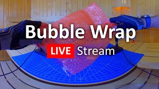 🔴 ASMR - Endless Bubble Wrap Crunching LIVE Stream for Ultimate #Tingles