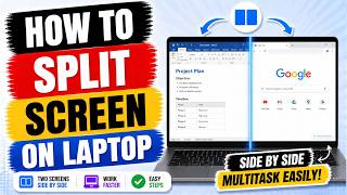 How To Split Screen On Laptop? Put Two Screens Side By Side