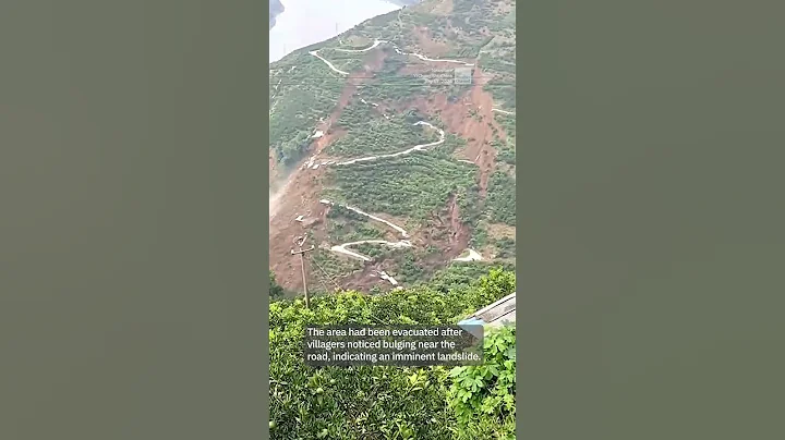 Landslide Wipes Out Orchards, Crumbles Roads