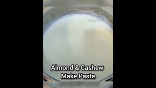 Healthy Tasty Almond Cashew Nut Milk shorts