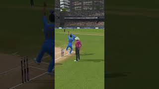 get wickets in Real Cricket mobile Game | Cricket Gameplay #cricket #ytshorts #gaming #shortvideo